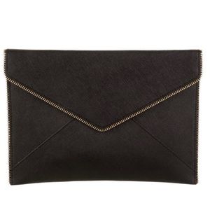 Rebecca minkoff clutch black -excellent condition